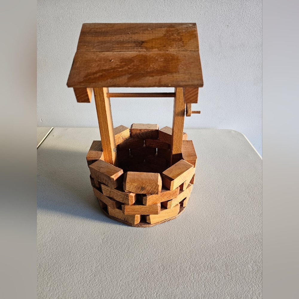 Wooden Wishing Well